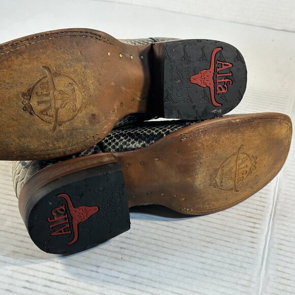 Authentic Python Boots L-7 M-6.5 - Picture 12 of 16